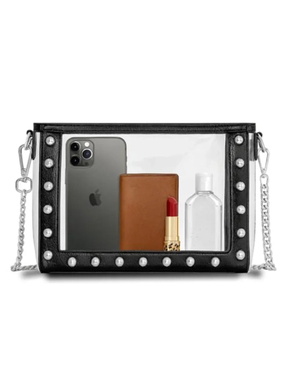 N/A clear crossbody